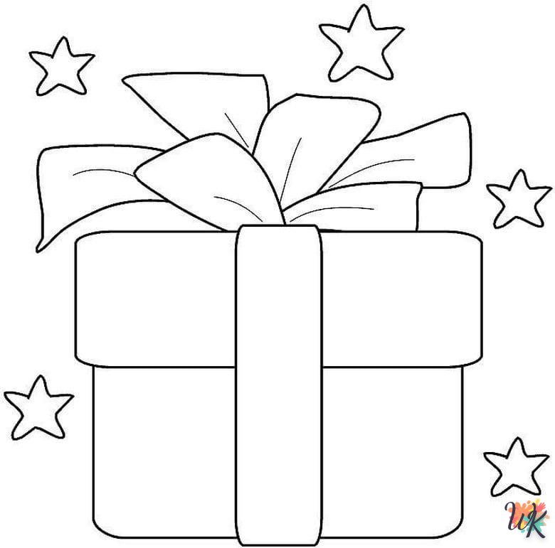 Regalo 21 Disegni da Colorare Regalo 19